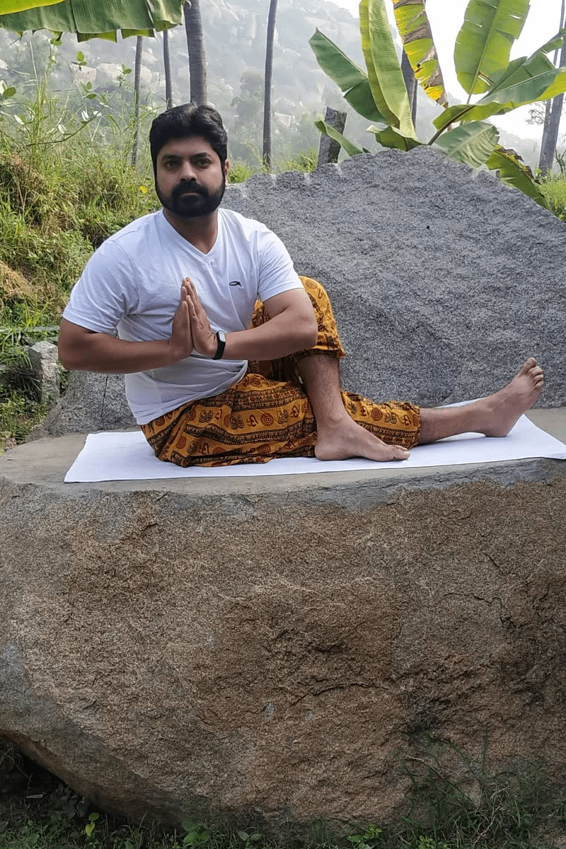 Roland Rohit Parmar, yoga teacher at RoYoga